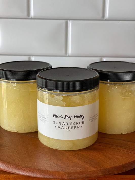 Cranberry Sugar Scrub 8oz