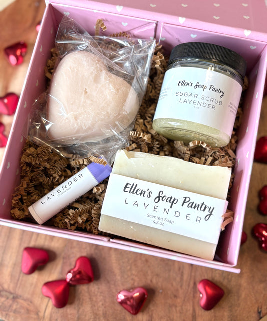 Lavender Valentine Box