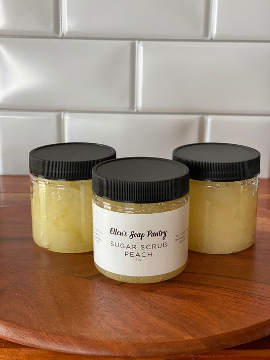 Peach Sugar Scrub 4oz