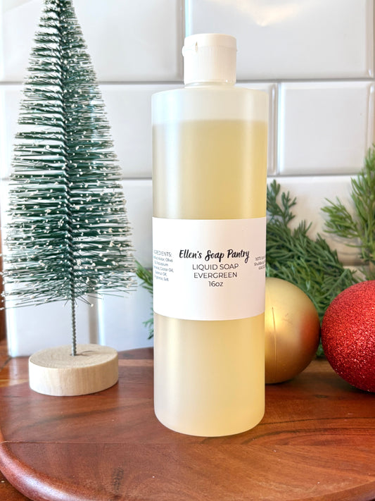 Evergreen Liquid Soap Refill 16oz