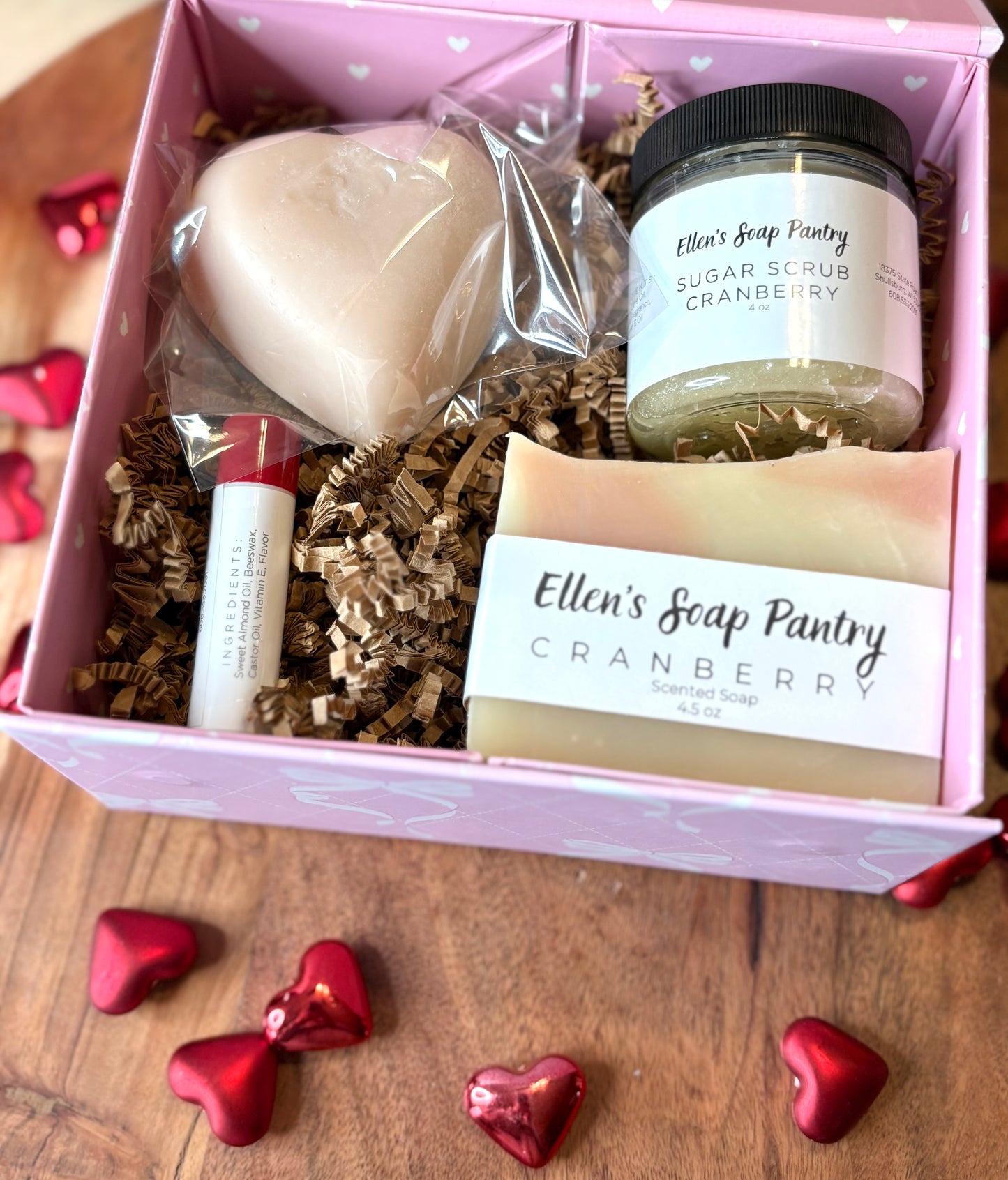 Cranberry Gift Box