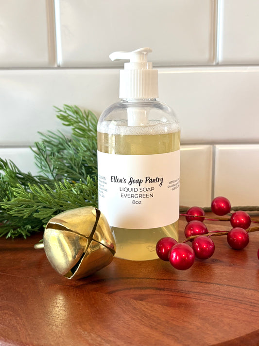 Evergreen Liquid Soap 8oz