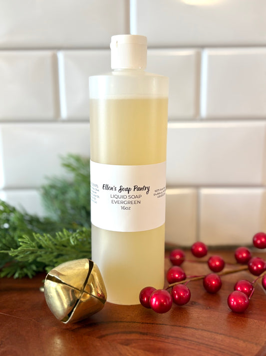 Evergreen Liquid Soap Refill 16oz