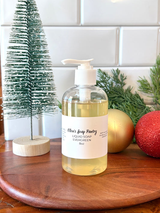 Evergreen Liquid Soap 8oz