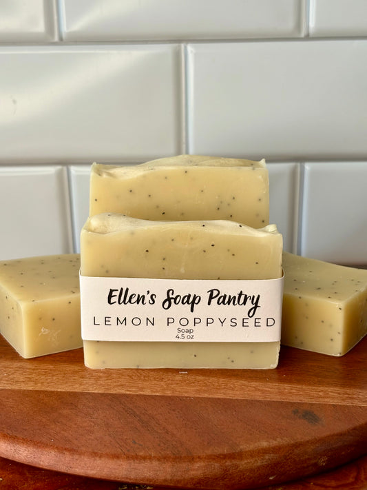 Lemon Poppyseed Soap