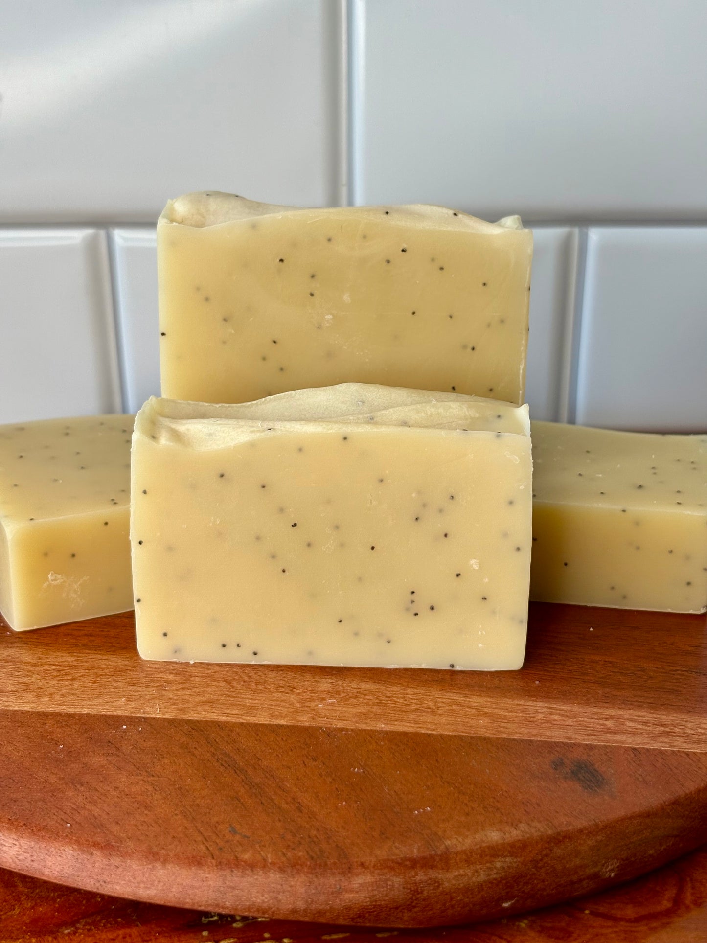Lemon Poppyseed Soap